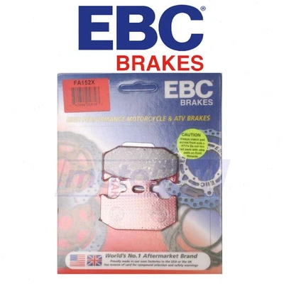 EBC Rear X Series Carbon Brake Pads for 1998 Yamaha WR400F - Brake Brake qm Foto 1 de 4