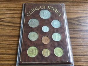 COINS OF KOREA 1970’s~10 COIN SET KOREA - Picture 1 of 6