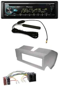 Pioneer CD MP3 AUX DAB USB Autoradio für Fiat Panda (bis 2002) - grau - Bild 1 von 8