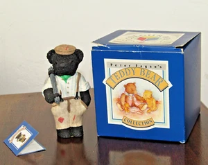 Vintage Peter Fagan Colour Box Hand painted ceramic bear TC016 Chimbley Sweep - Picture 1 of 5