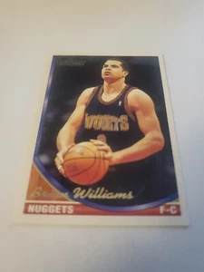 1993 Topps Gold #362 Brian Williams Nuggets - Bild 1 von 2