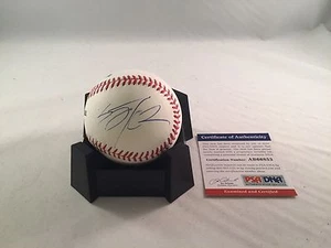 FINN BALOR WWE SIGNED MAJOR LEAGUE BASEBALL PSA/DNA THE DEMON KING PRINCE DEVITT - Picture 1 of 2