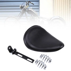 Solo Seat Spring Bracket Motor New Universal Black Fit For Kawasaki Motorcycles - Picture 1 of 13