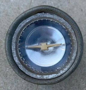 FORD THUNDERBIRD STEERING WHEEL CENTER CAP TRIM BEZEL 1964-1966 64-66 OEM - Picture 1 of 9