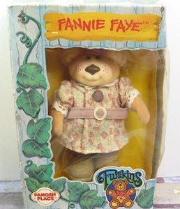 1986 Fannie Faye Furskins Bear OVP Panosh Place abnehmbares Outfit 6-1/2" - Bild 1 von 9