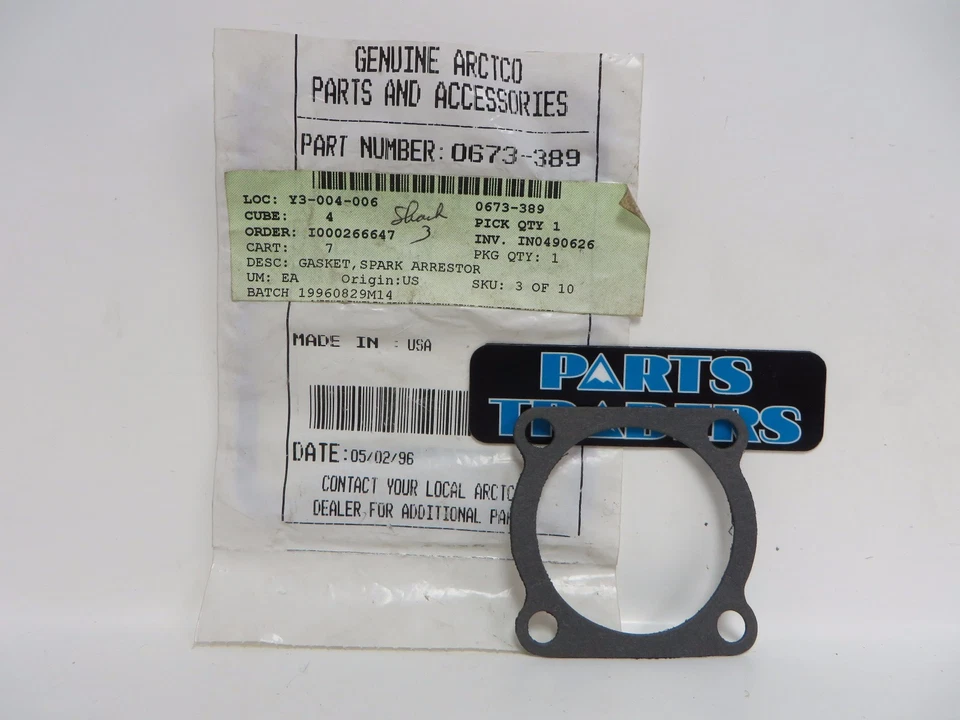 Junta antichispas Tigershark genuina Barracuda Monte Carlo Daytona nueva de stock  Foto 1 de 1