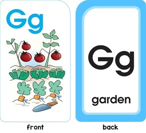 School Zone - Alphabet Fun Flash Cards - Ages 4 to 6, Preschool to Kindergarten - Picture 1 of 7