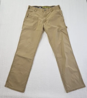 Lee Extreme Motion Utility Pants Men 36x32 Beige Loose Fit Straight Stretch - Image 1 of 4