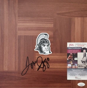 Tom Izzo Signed Floorboard w/ JSA COA #UU39196 Michigan State MSU - Picture 1 of 2