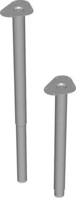 ELEMENT SYSTEM  Stahlrohrmöbelfüße Nr. 11133 Teleskop-Fuß - Bild 1 von 2