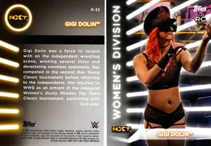 2021 Topps WWE Women's Division Roster #R33 Gigi Dolin TOPPS R/C -QTY $$ - Picture 1 of 1
