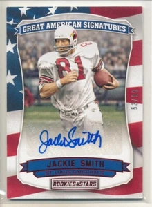 2016 Rookies & Stars Jackie Smith Great American Signatures Auto /99 - Picture 1 of 1
