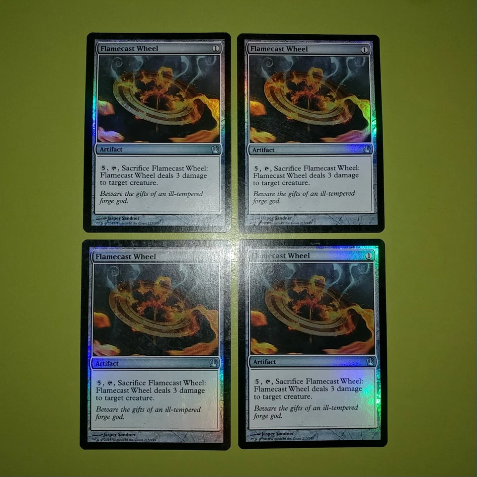 FOIL Flamecast Wheel x4 Theros 4x Magic the Gathering MTG - Image 1 of 1