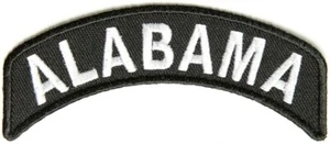 BRANDNEU ALABAMA STATE ROCKER BIKER AUFBÜGLER PATCH - Bild 1 von 1