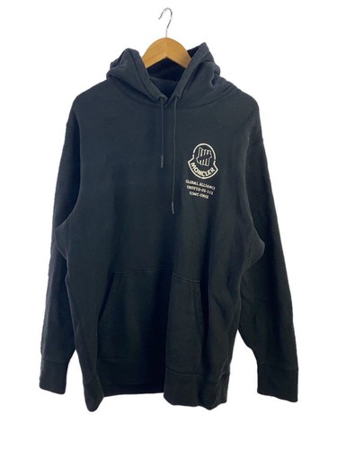 Felpa con cappuccio MONCLER L cotone nero 20AW GENIUS F20928G71910 V8187 usata