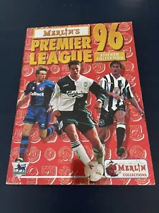 Merlin's Premier League 96 Sticker Collection Album (100% Complete) - Picture 1 of 9