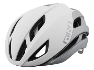 CYCLING HELMET BRAND: GIRO ECLIPSE SPHERICAL WHITE / SILVER - Picture 1 of 6
