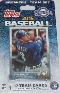 Milwaukee Brewers 2015 Topps Factory Sealed Team Set Ryan Braun Garza Ramirez - Picture 1 of 1
