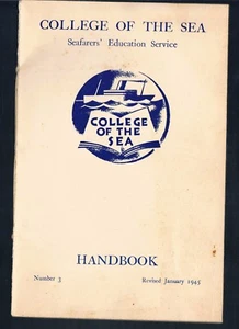 MANUAL DE SERVICIO EDUCATIVO DE LA GENTE DE MAR COLEGIO DEL MAR NO 3 DE ENERO DE 1945 - Imagen 1 de 1