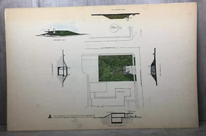 Vintage Architectural Drawings 1970s Seattle Henderson Pump Station A 22X34” - Picture 1 of 12