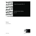 Violin Concerto No. 3 - Paperback New Saint-Saens, Ca 01/01/2015