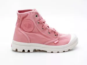 Palladium Pampa Hi Damen Stiefel Boots 92352-633-M rosa-weiß - Bild 1 von 6