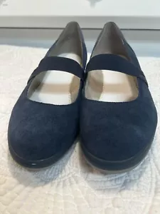 Vionic Womens Juide Suede Slip-On Stretch Mary Janes Shoes Women’s Size 10 - Picture 1 of 17