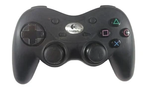 Logitech Cordless Precision PS3 Controller  G-X5C11A No Dongle and Back Cover - Picture 1 of 4