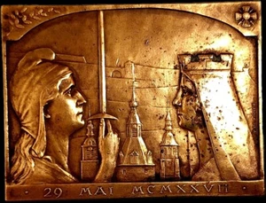 Belgium Commemorative Plaque - the Siege of Namur 1914 WW1 - Picture 1 of 2