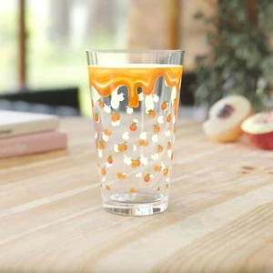 Oranges Pint Glass, 16oz| Fruit Pattern Drinking Glass| Drinking Pint Glass - Picture 1 of 6