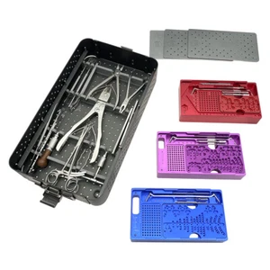 Mini Plate Fragment Instruments Locking Plate Set Orthopedic Surgical Instrument - Picture 1 of 15