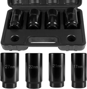 Kit de herramientas de zócalo equilibrador armónico 17/21/22/27 mm tomas de perno de manivela para Honda - Imagen 1 de 7