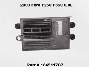 1845117C7 2003 F250 F350 6.0L Diesel Fuel Injection Injector Control Module - Picture 1 of 10