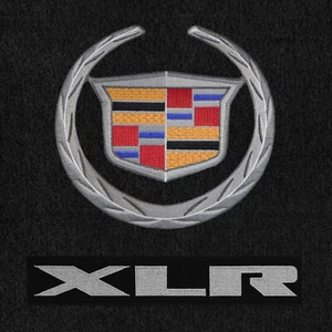 Lloyd Mats Velourtex Black Front Floor Mats For Cadillac XLR 2004-2009 - Picture 1 of 5
