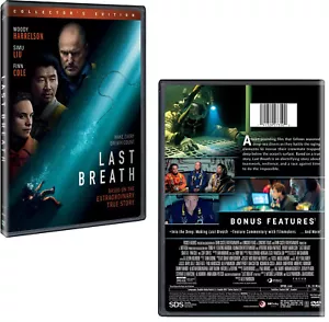 LAST BREATH (2025): Woody Harrelson, Deep Sea Diving Rescue - NEW US Rg1 DVD sp - Picture 1 of 1