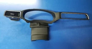 2011-2014 Volkswagen Jetta Black Gauge Cluster Dash Trim Bezel Vent OEM - Picture 1 of 12