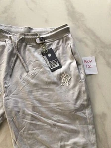 GYM KING MENS MEDIUM JERSEY SHORT LIGHT GREY NEW SEAAON £20 - Picture 1 of 7