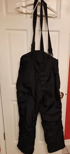 Columbia  Insulated  Bib Overalls Mens Large Tall black  - Picture 1 of 8