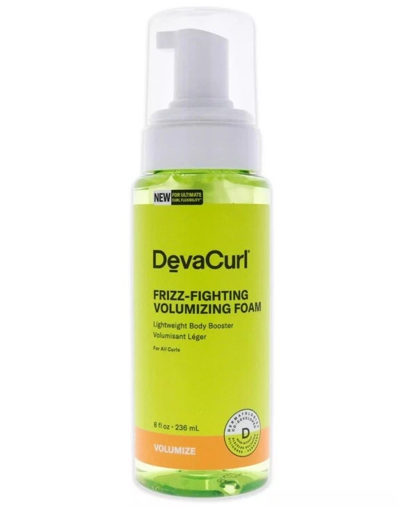 DEVACURL FRIZZ-FIGHTING VOLUMIZING FOAM LIGHTWEIGHT BODY BOOSTER 8 oz - Image 1 of 1