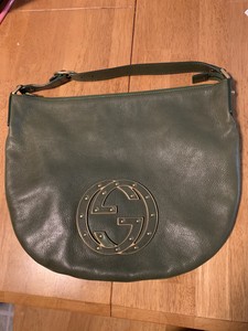 gucci disco bolsa green