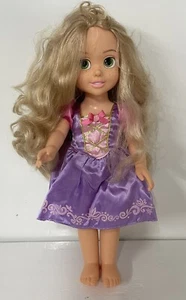 TOLLYTOTS Disney Rapunzel Tangled 19" Doll Green Eyes Blone Hair Talking - Picture 1 of 7