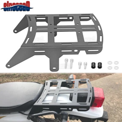 Portaequipajes trasero de viaje negro para Suzuki DR650 90-25 Foto 1 de 4