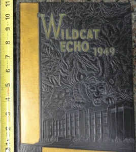 Wildcat Echo Las Vegas High School Yearbook Bill Boyd, Pat Diskin Von Tobel 1949 - Foto 1 di 19