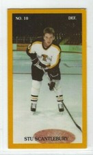 1990-91 Brandon Wheat Kings (WHL) Stu Scantlebury