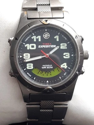 Reloj Timex Expedition Hombre T41101 Cronógrafo Cuarzo Analógico Digital 38mm 7.5" Foto 1 de 4