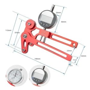 Essential Fahrrad Rad Speichen Spannungsmesser Werkzeug rot mechanisch 26 29 Rä - Bild 1 von 27