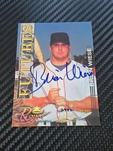 2001 Royal Rookies Futures #14 Brian Wiese Autographs AU,SN - Picture 1 of 2