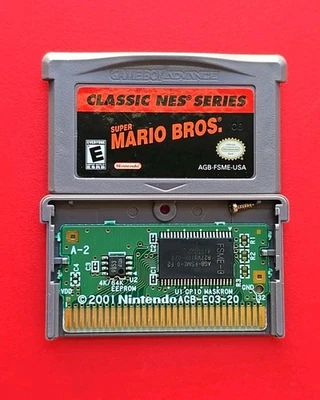 Game Boy Advance Super Mario Bros Classic NES Series Nintendo Authentic Tested - Image 1 of 4