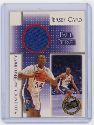 Press Pass 1998 Paul Pierce Auténtico Juego Usado Tarjeta Jersey! Foto 1 de 2