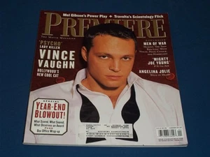 1999 JANUARY PREMIERE MAGAZINE - VINCE VAUGHN FRONT COVER - H 9906 - Picture 1 of 2
